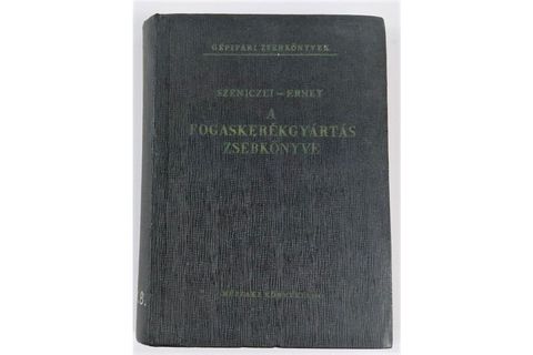 A Fogaskerékgyártás zsebkönyve / ARV2026981813